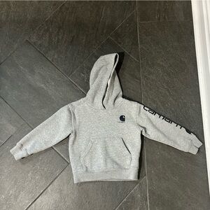 EUC CARHARTT BOYS' LONG-SLEEVE GRAPHIC SWEATSHIRT 4T